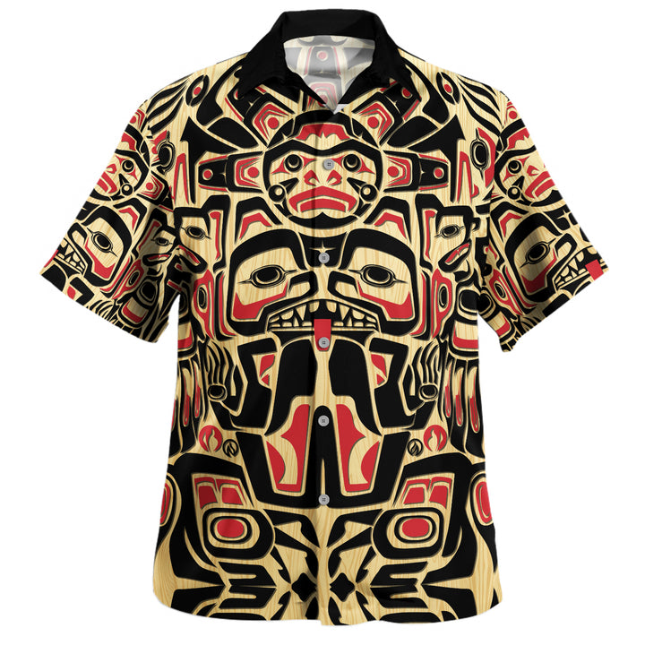 Canada Bowling Shirt Haida Echo Voice Of The Old North
