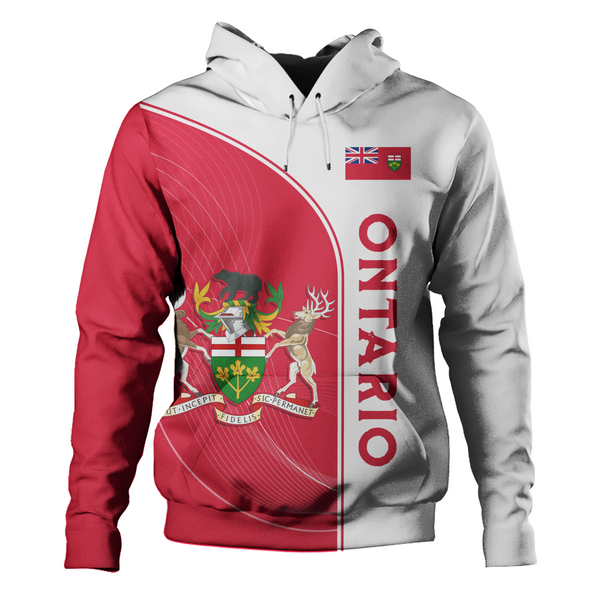 Ontario Hoodie Proud Provincial Heritage