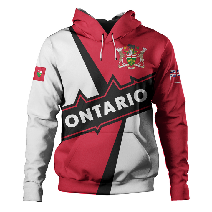 Ontario Hoodie Loyal True North Provincial Style