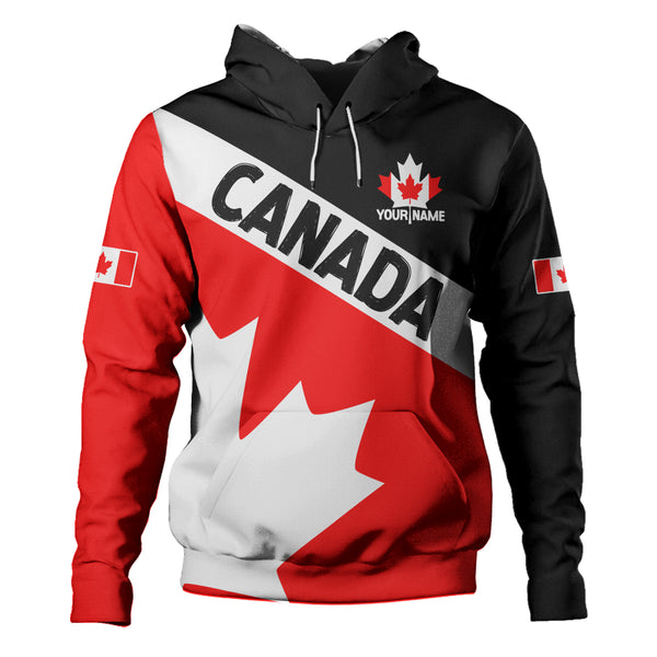 Canada Hoodie Maple Power Stripes