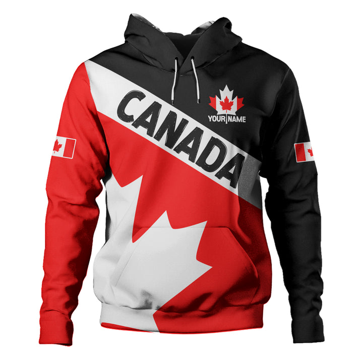 Canada Hoodie Maple Power Stripes