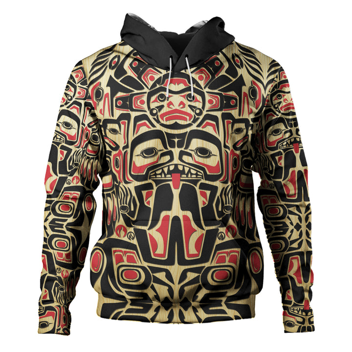 Canada Hoodie Haida Echo Voice Of The Old North