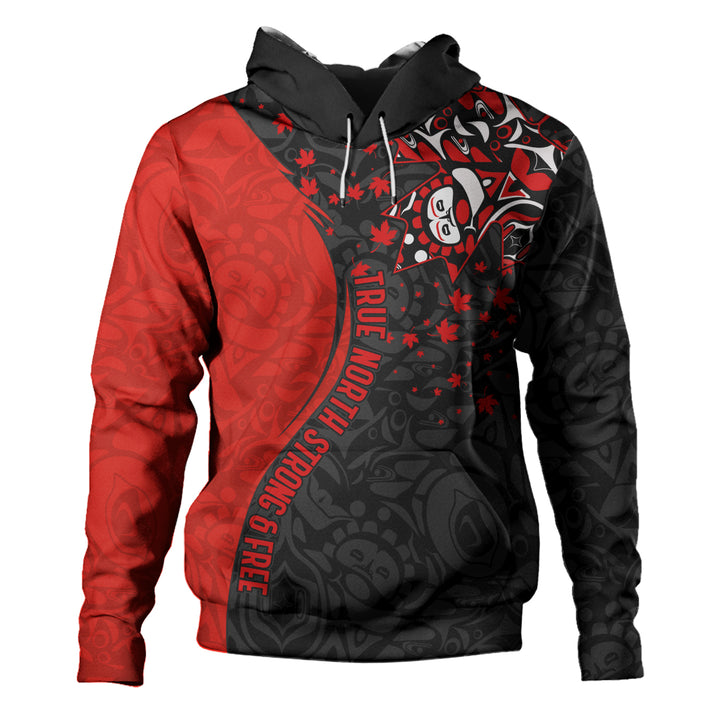 Canada Hoodie Haida Flame Canada Proud