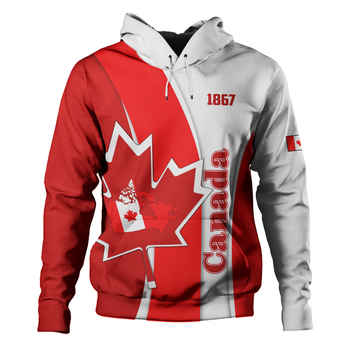 Canada Hoodie Founding Year Spirit