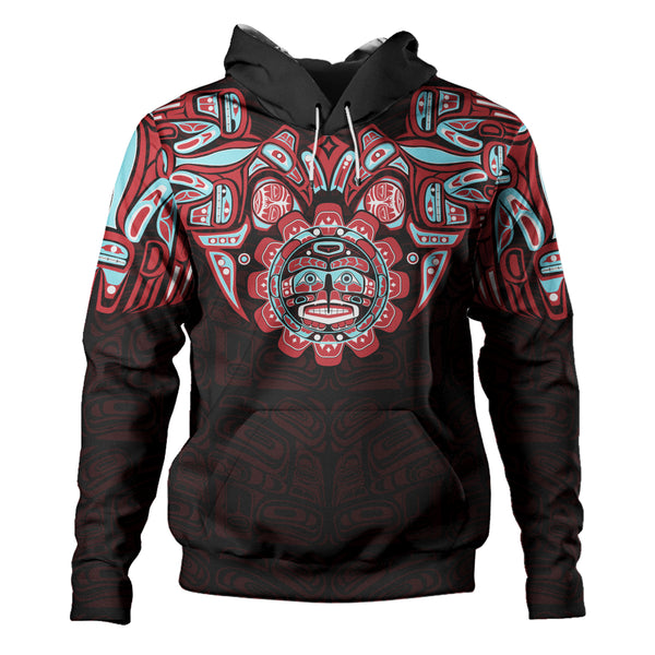 Canada Hoodie Haida Spirit Of The Sun