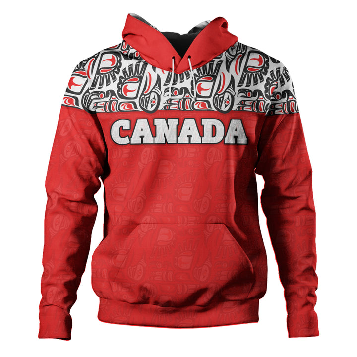 Canada Hoodie Haida Voices Of The North