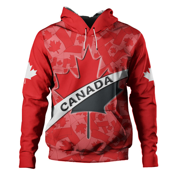 Canada Hoodie Born Canadian Built Proud