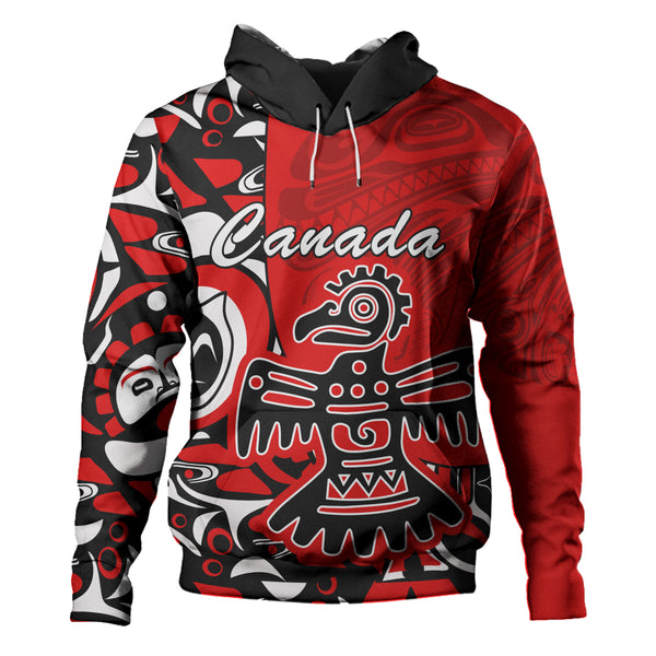 Canada Hoodie Canada Eagle’s Might Haida Heritage