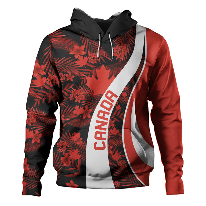 Canada Hoodie Canada Vintage Tropical Summer Style