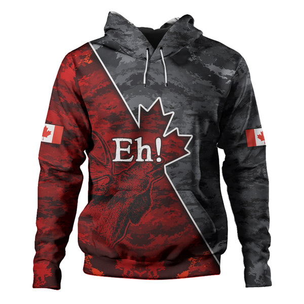 Canada Hoodie Camouflage Maple Strength