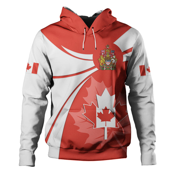 Canada Hoodie Canada Maple Wave Design