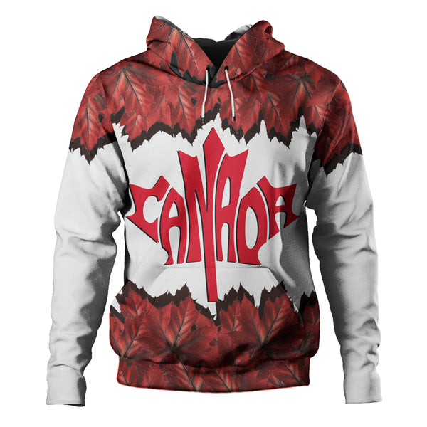 Canada Hoodie Red Leaf Dominion