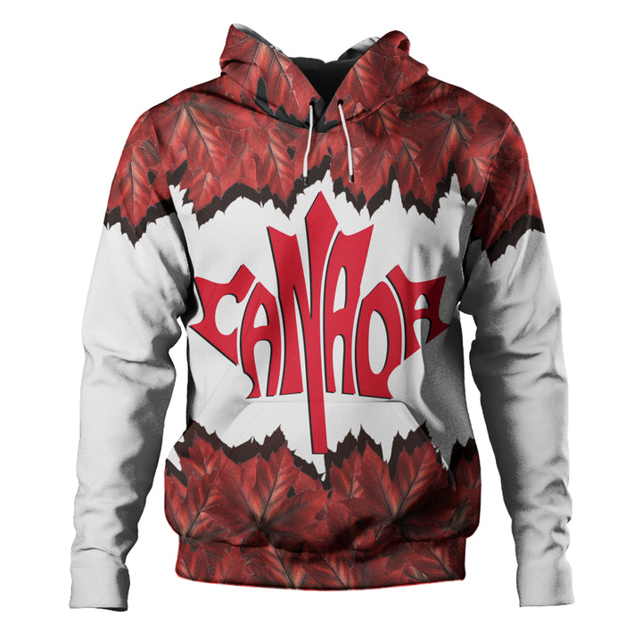 Canada Hoodie Red Leaf Dominion