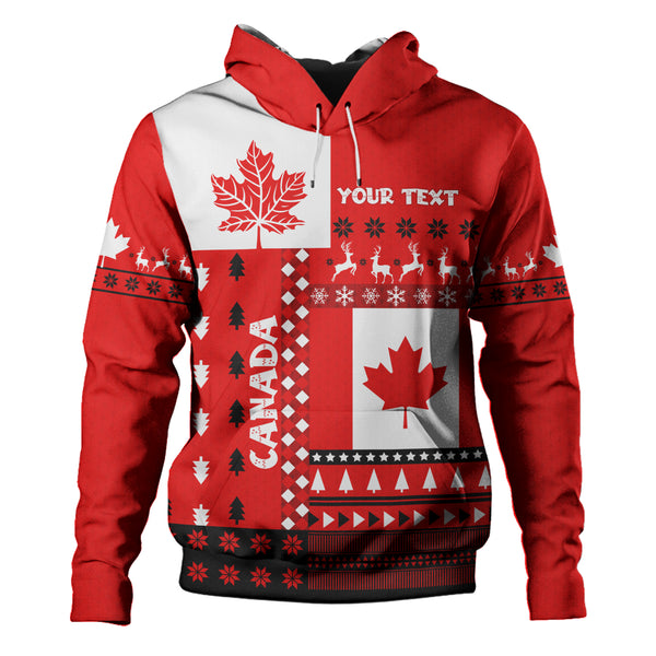 Canada Hoodie Nordic Maple Christmas Spirit