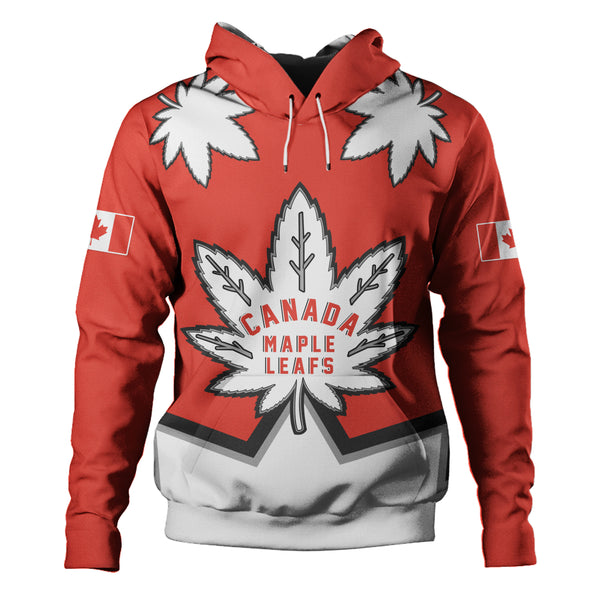 Canada Hoodie Red Maple Leafs Spirit