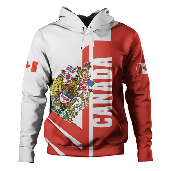 Canada Hoodie Canada Coat Of Arms Tribute