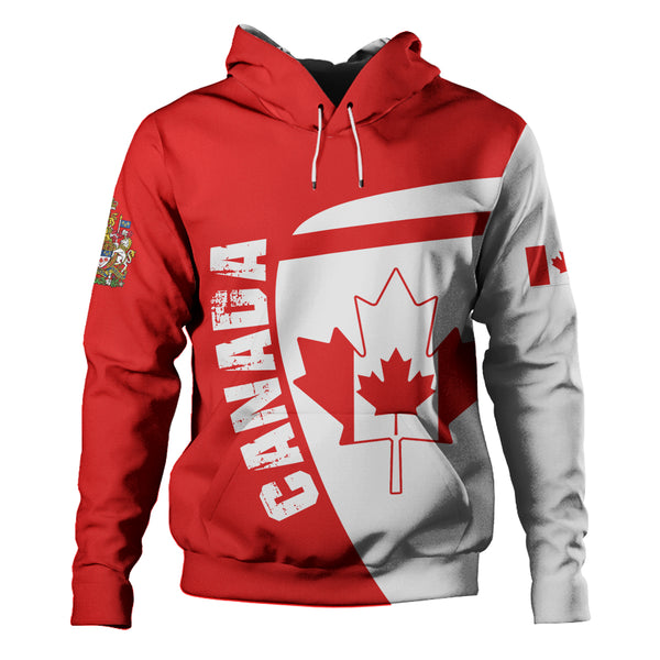 Canada Hoodie Canada Maple Leafs Half Concept