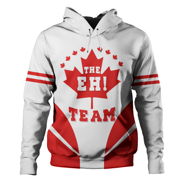 Canada Hoodie Custom Canada The Eh Team Maple Leaf