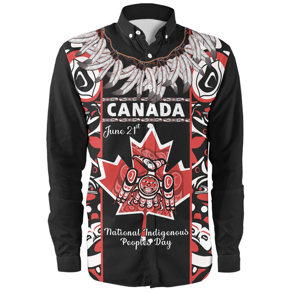 Canada Long Sleeve Shirt National Indigenous Peoples Day Canadian Indigenous Haida