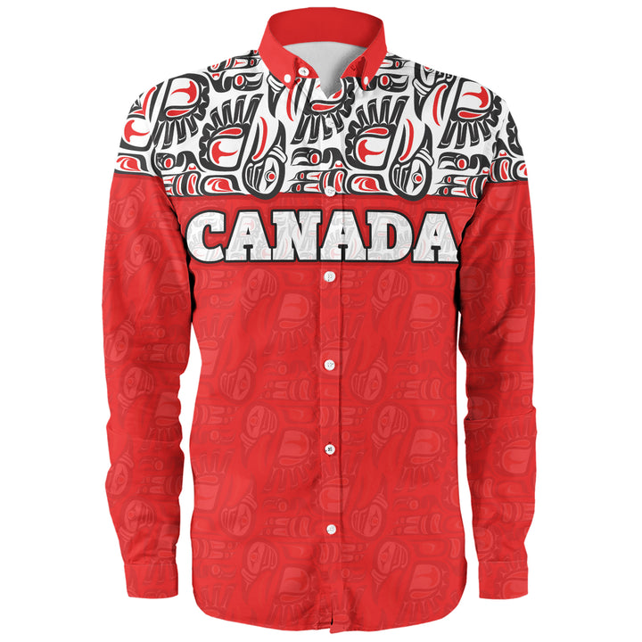 Canada Long Sleeve Shirt Haida Voices Of The North