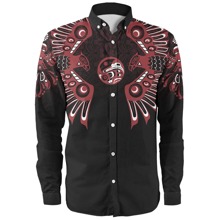 Canada Long Sleeve Shirt Haida Echo Of The Wild North