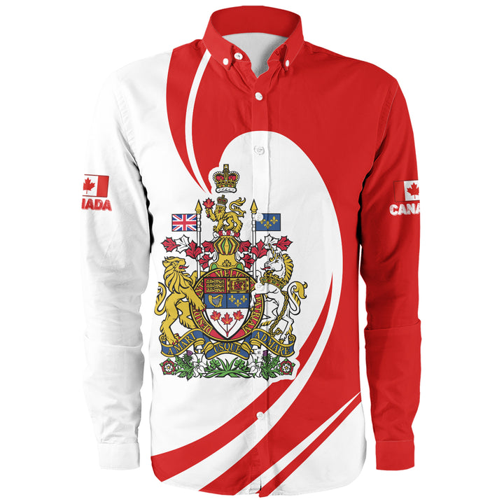 Canada Long Sleeve Shirt Canada Noble Spirit