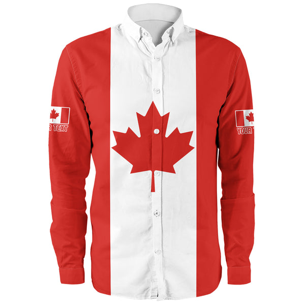 Canada Long Sleeve Shirt Canada Royal Maple Beaver