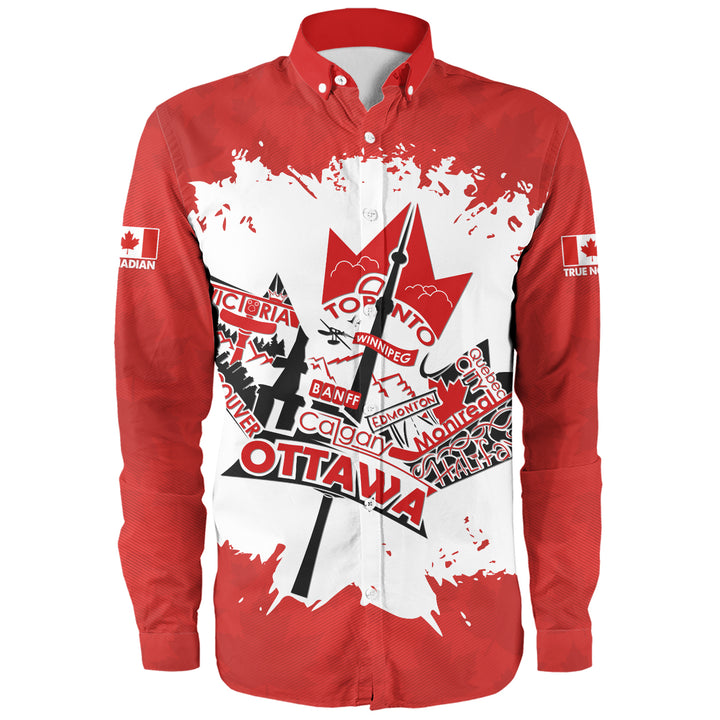 Canada Long Sleeve Shirt Canada Day Maple Pride