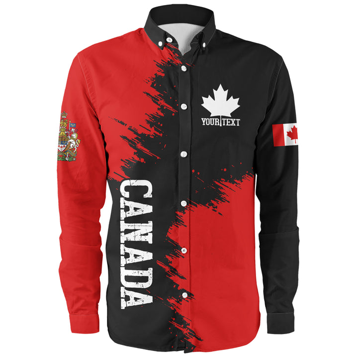 Canada Long Sleeve Shirt Canada Maple Clash