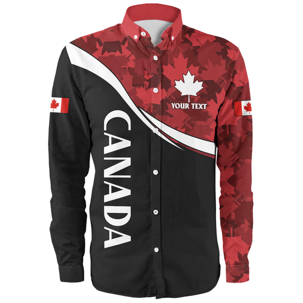Canada Long Sleeve Shirt Maple Leaf Mood Northbound Edition