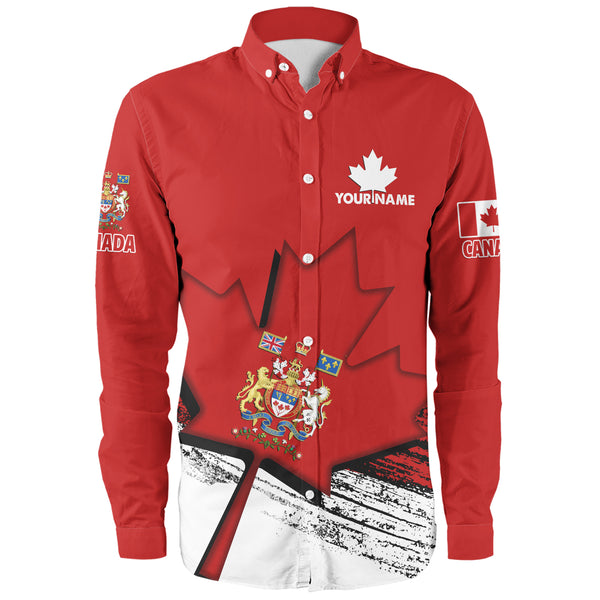 Canada Long Sleeve Shirt Canada’s Heritage Warrior