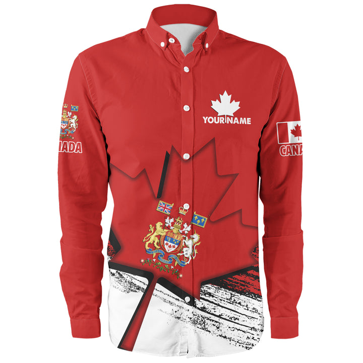 Canada Long Sleeve Shirt Canada’s Heritage Warrior