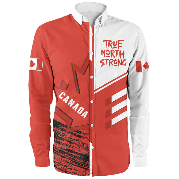 Canada Long Sleeve Shirt Canada Maple Streetwear