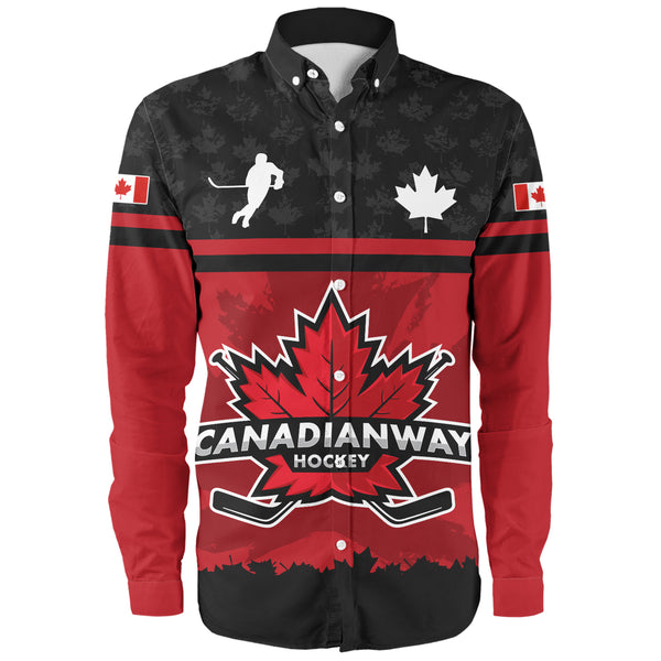 Canada Long Sleeve Shirt True North Hockey Pride