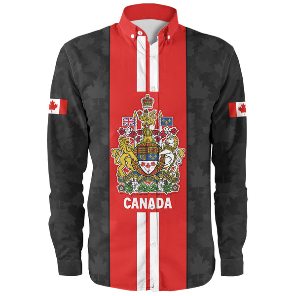 Canada Long Sleeve Shirt Coat of Arms Classic Edition