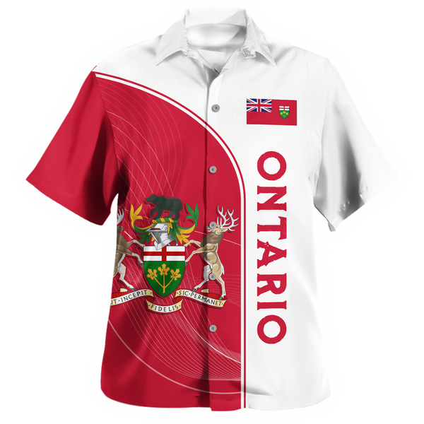 Ontario Bowling Shirt Proud Provincial Heritage