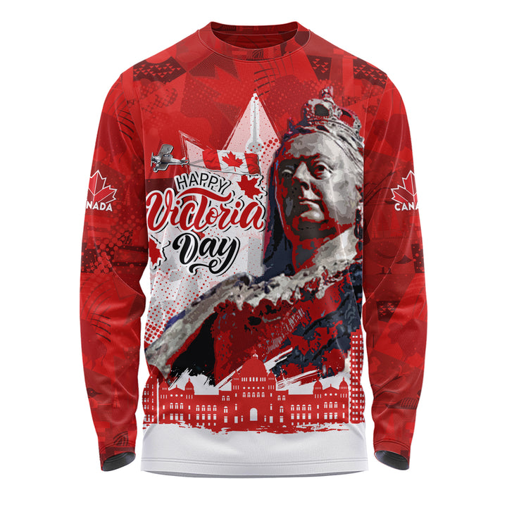Canada Long Sleeve T-Shirt Victoria Reigns Canada Celebrates