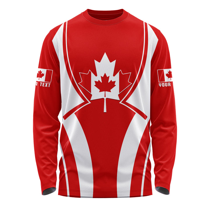 Canada Long Sleeve T-Shirt The Red And White Legacy