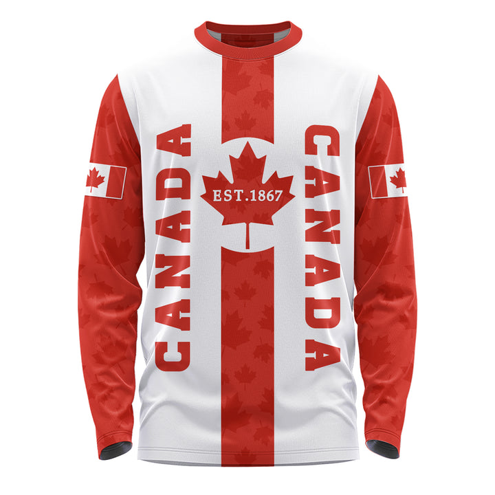 Canada Long Sleeve T-Shirt Canada Maple Pride 1867