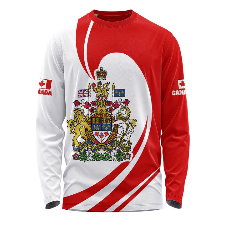 Canada Long Sleeve T-Shirt Canada Noble Spirit
