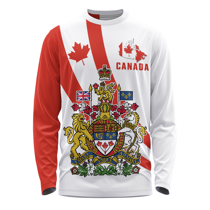 Canada Long Sleeve T-Shirt Great North Symbol