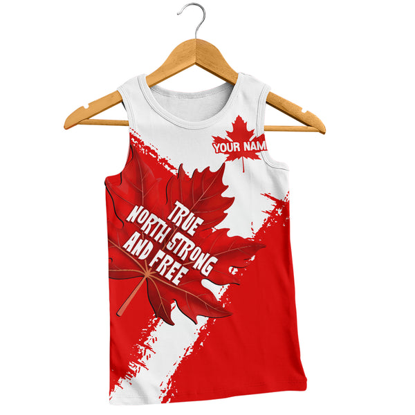Canada Tank Top Maple Strength Strong And Free