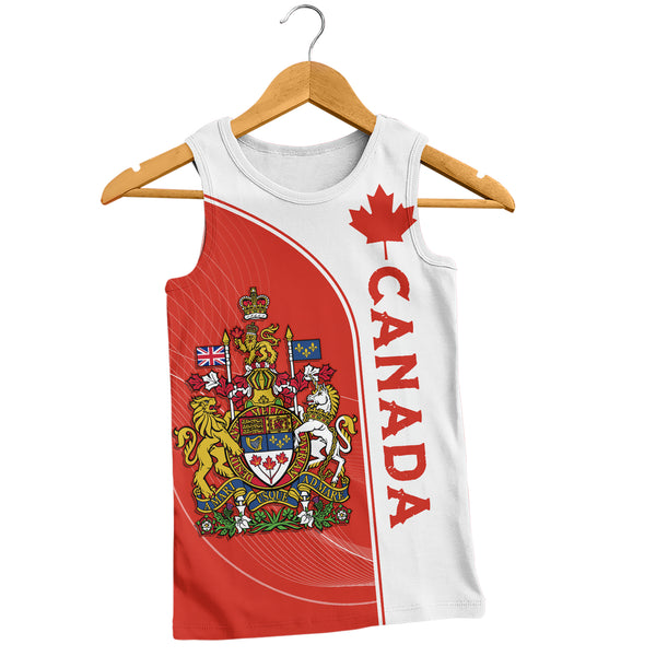 Canada Tank Top Canadian Royal Emblem
