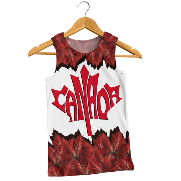 Canada Tank Top Red Leaf Dominion