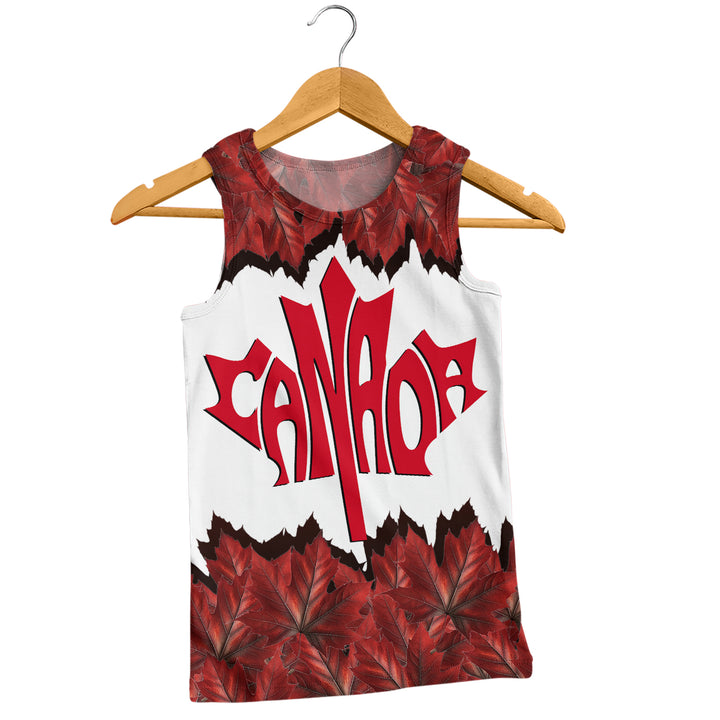 Canada Tank Top Red Leaf Dominion