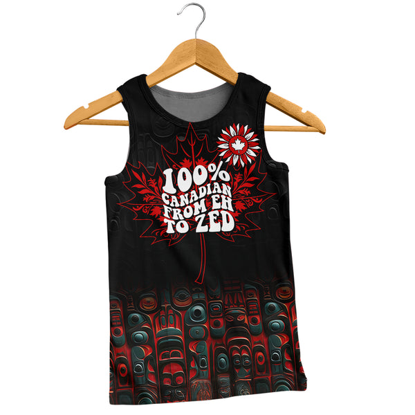 Canada Tank Top Canadian From Eh To The Zed Haida Pattern