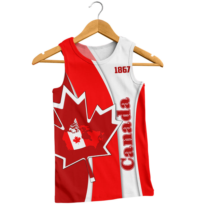 Canada Tank Top Founding Year Spirit