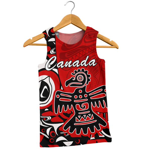 Canada Tank Top Canada Eagle’s Might Haida Heritage