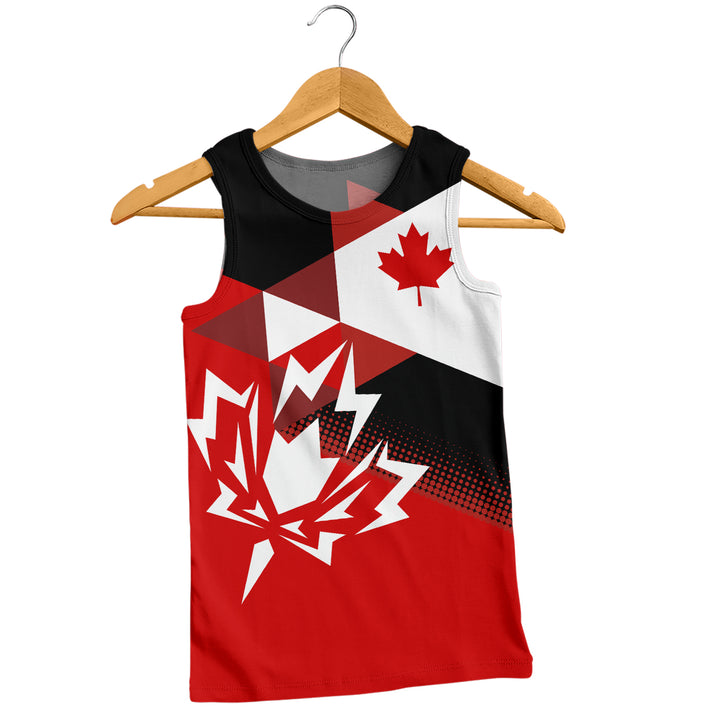 Canada Tank Top Canada Maple Streetwear Graphic Style