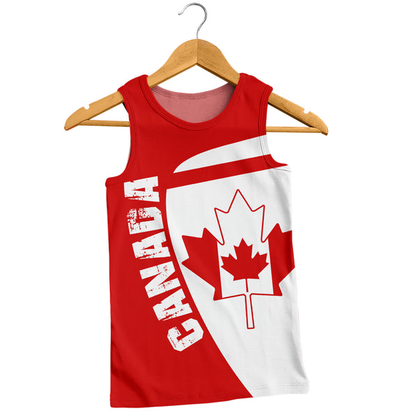 Canada Tank Top Canada Maple Leafs Half Concept